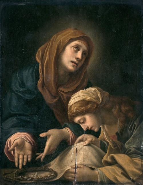Alessandro Tiarini (1577-1668), ‘La Vergine e Santa Veronica con Le Reliquie della Passione’