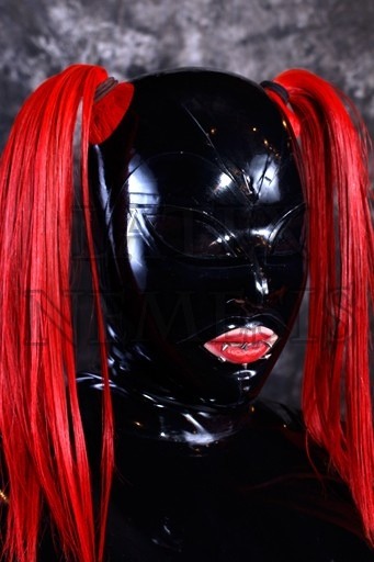 Just a dehumanized rubber thing.  It’s mouth set with little studs to give added pleasure to it’s owner’s cock when he deigns to fuck her throat.