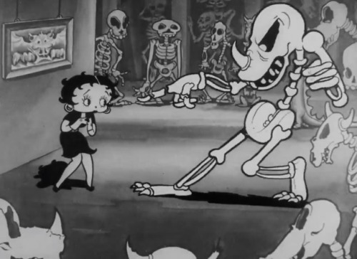 talesfromweirdland:Scary monsters and super creeps from the Betty Boop cartoons.You could write a bo