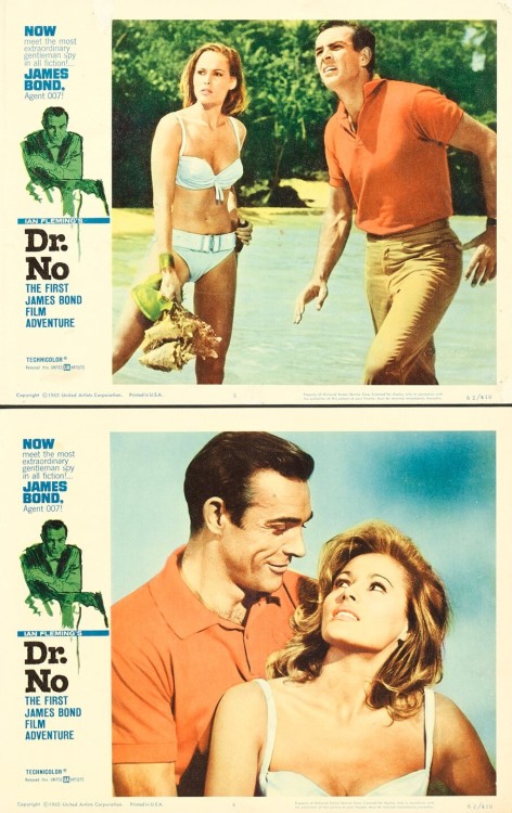 Dr. No Lobby Cards (1962)