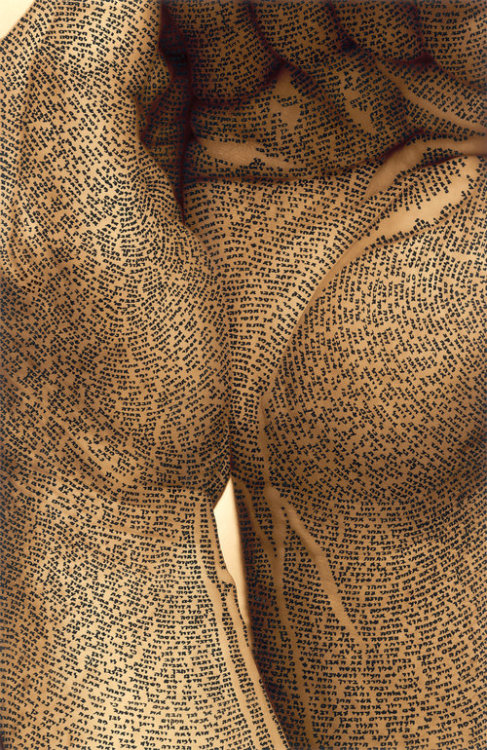 escapekit: Bodyscapes “Israeli artist Ronit Bigal meticulously presents excerpts from sacred B