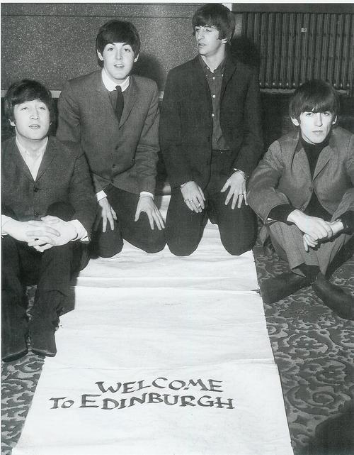 sirpeter64:  Beatles when they look happy with each other. 