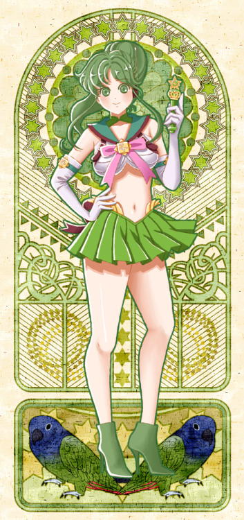 silvermoon424:  Prototype Senshi by チュン 