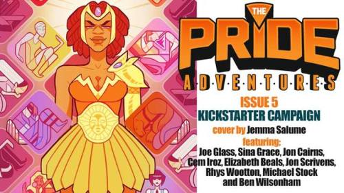 Beyond Excited To Be Contributing To The Pride Adventures #5! The Kickstarter Went Live Today So Swing