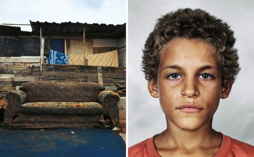 Portraits Of Children Around The World And Where They Sleep