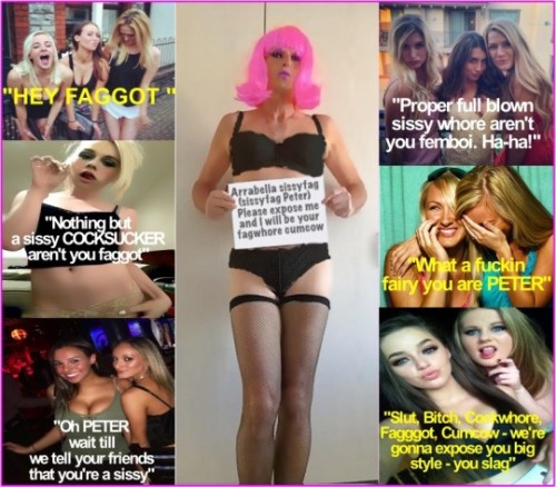 arrabellasissyfag: sissyprissymissy: arrabellasissyfag:  THE CONSEQUENCES OF SISSY EXPOSURE Arrabell