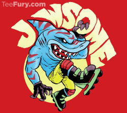 teefury:  90s Collection Focus — &ldquo;Jawsome&rdquo; by Austin James is available now exclusively in TeeFury’s 90s Collection. Hurry, collection ends January 12th! Get yours here: http://goo.gl/jnsTxa
