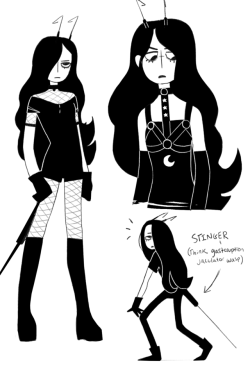 cowmart:i just wanted to draw a goth