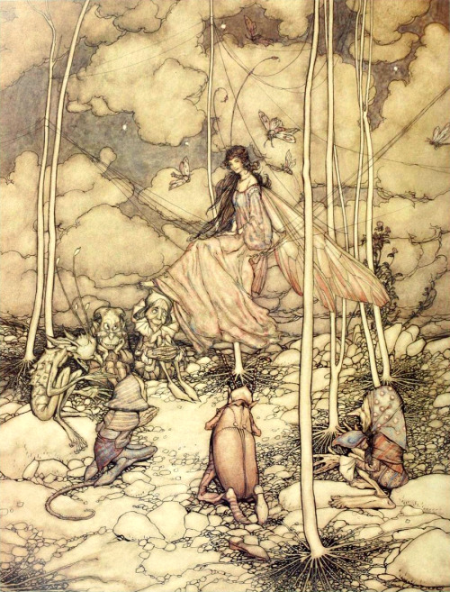 mysticjc:Arthur Rackham“Arthur Rackham is widely regarded as one of the leading illustrators f