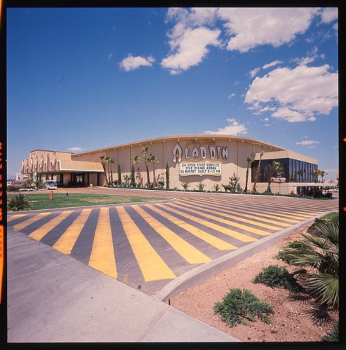 vintagelasvegas: Aladdin, Las Vegas, c. 1966 Las Vegas News Bureau 