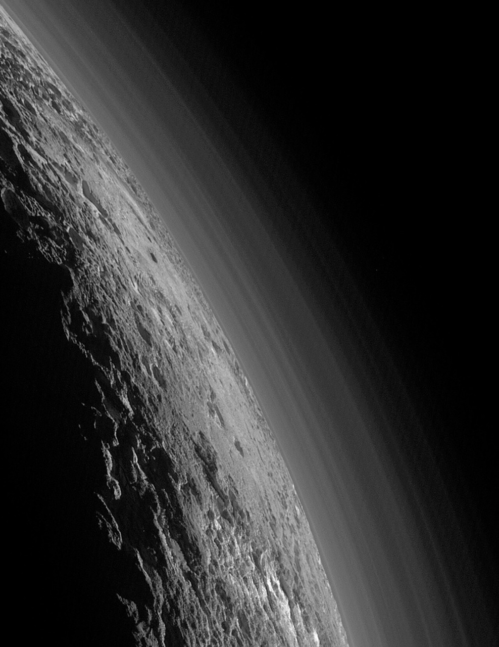 spacescitm:  Sunset on Pluto!