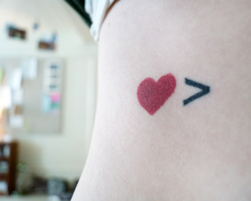 fuckyeahtattoos:  “And now these three remain: Faith, Hope, and Love. But the greatest of these is love.” 1 Corinthians 13:13 My tattoo is inspired by the Bible verse 1 Corinthians 13:13. Love is greater than distance, love is greater than hate. In