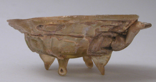 Footed Bowl, Islamic ArtMedium: Glass; blown, impressed, and applied, tooledTheodore M. Davis Collec