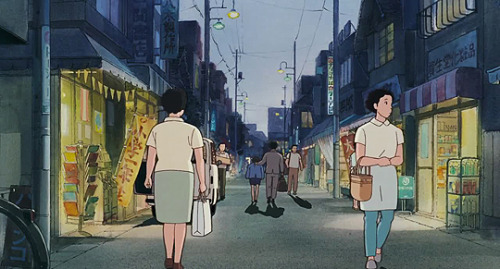 cinemamonamour: 1966 Tokyo in Only Yesterday (Isao Takahata, 1991)