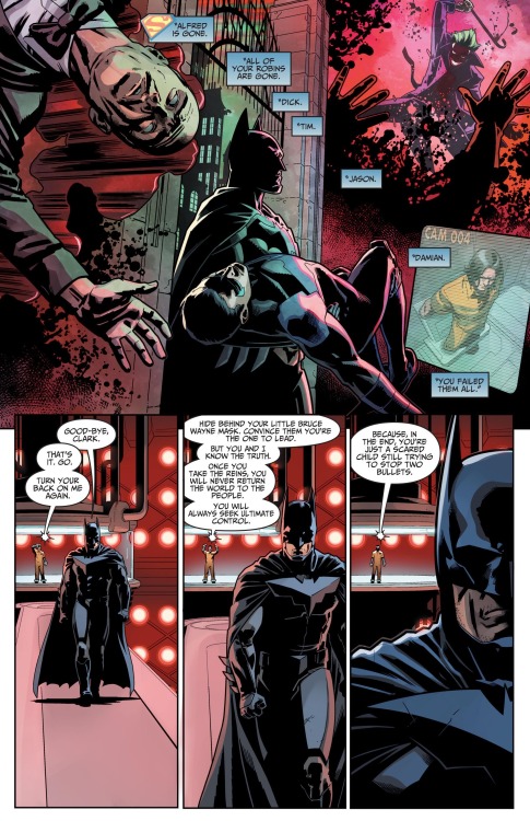 Batman vs. Superman.[from Injustice 2 (2017) #1]