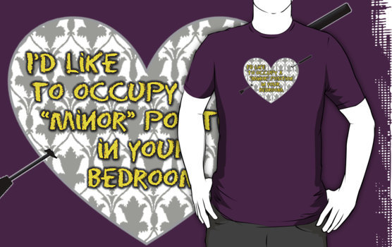 Okay guys, I got some of the new t-shirt designs up! There are six so far, but I&rsquo;m