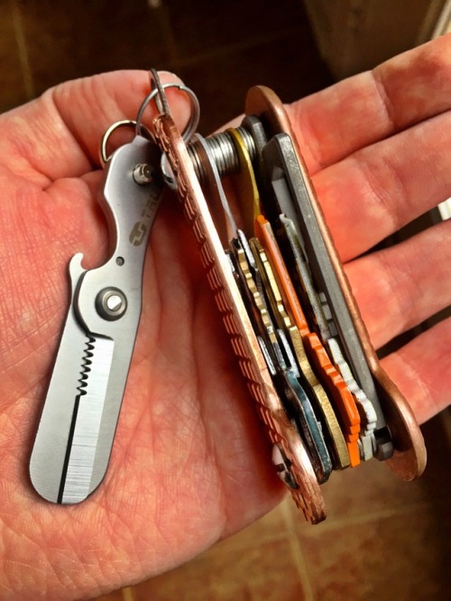 Keybar key organizer…with some features.