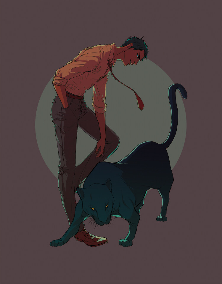 camaryllis:  Thanks to all who purchased Animalia!! Here’s my guest art I made