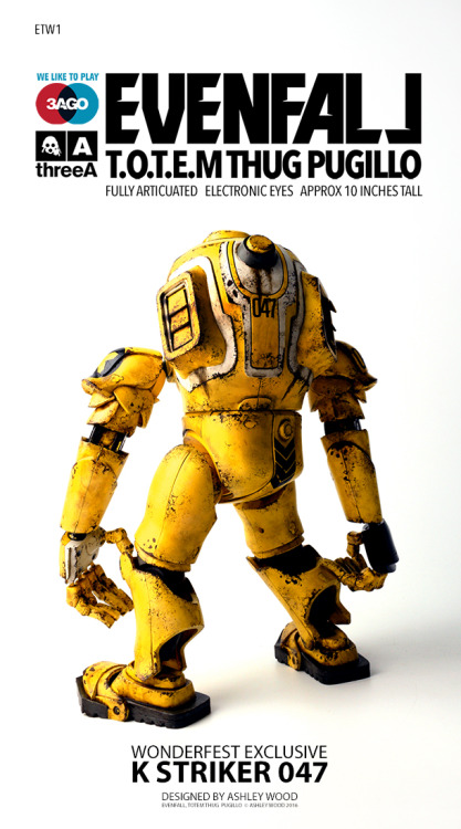 rocketumbl:  threeA Evenfall Totem Thug Pugillo