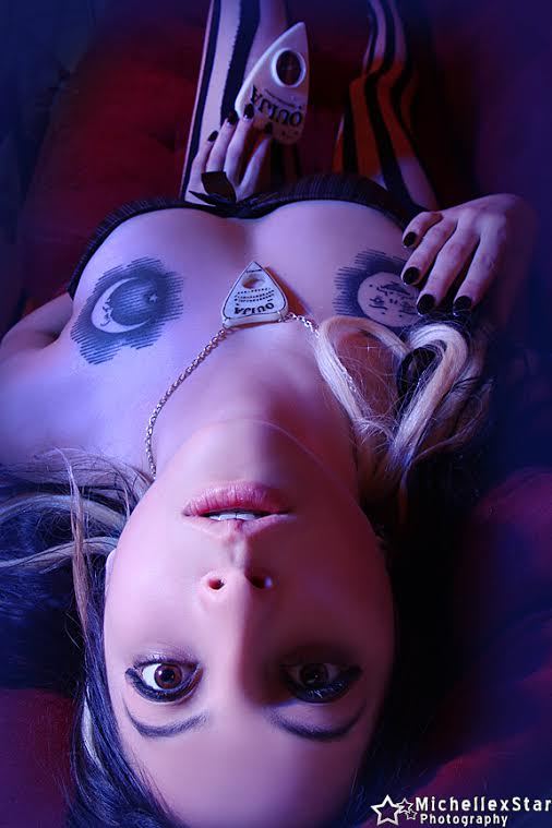 bellaarsenic:   Love, Death, &amp; OuijaMarch 1st, 2014Phtotographer- MichellexStarNecklace-