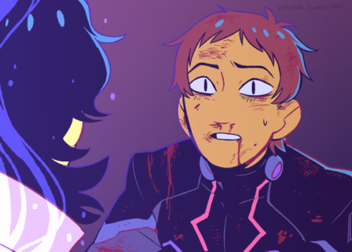 viiperfish:“His suit has the ability to create a virtual mindscape, reflecting its wearer’s greatest hopes and fears“I wanted to draw Lance wearing that Marmora suit hoho