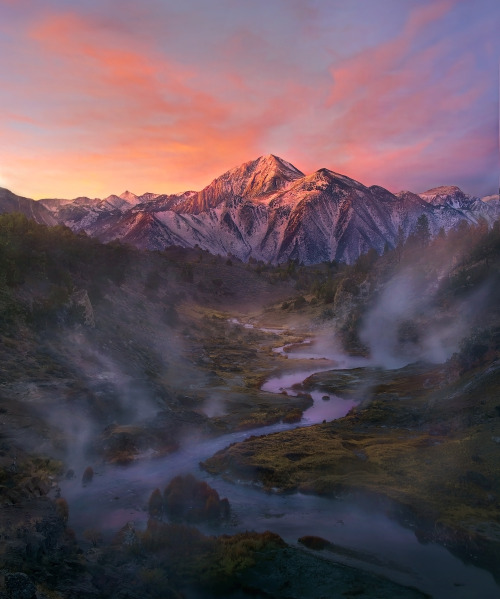 travelgurus:    Morning on Eastern Sierra tour (  Nevada  ) by Marc Adamus    Travel Gurus - Follow for more Nature Photographies!   