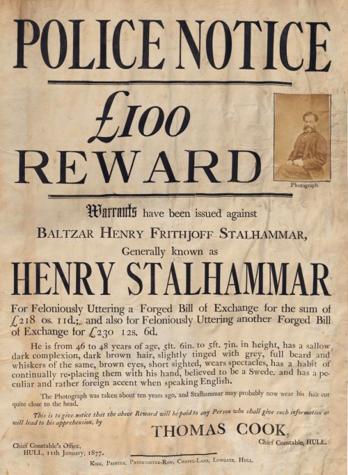 In Victorian slang, a THREE-FIGURE MAN was a wanted criminal whose capture earned a reward of at lea