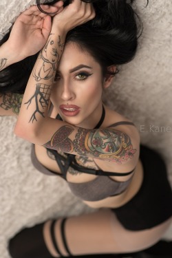 altmodelgirlcrush:  tattedbeautues:    Karla