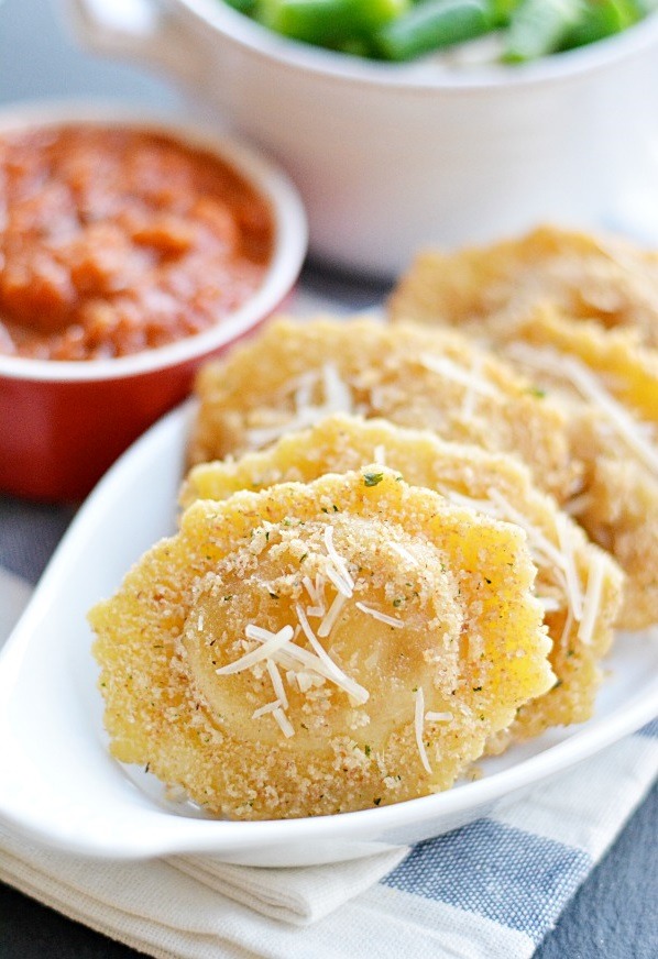 do-not-touch-my-food:Parmesan Fried Ravioli