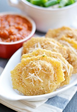 Do-Not-Touch-My-Food:parmesan Fried Ravioli