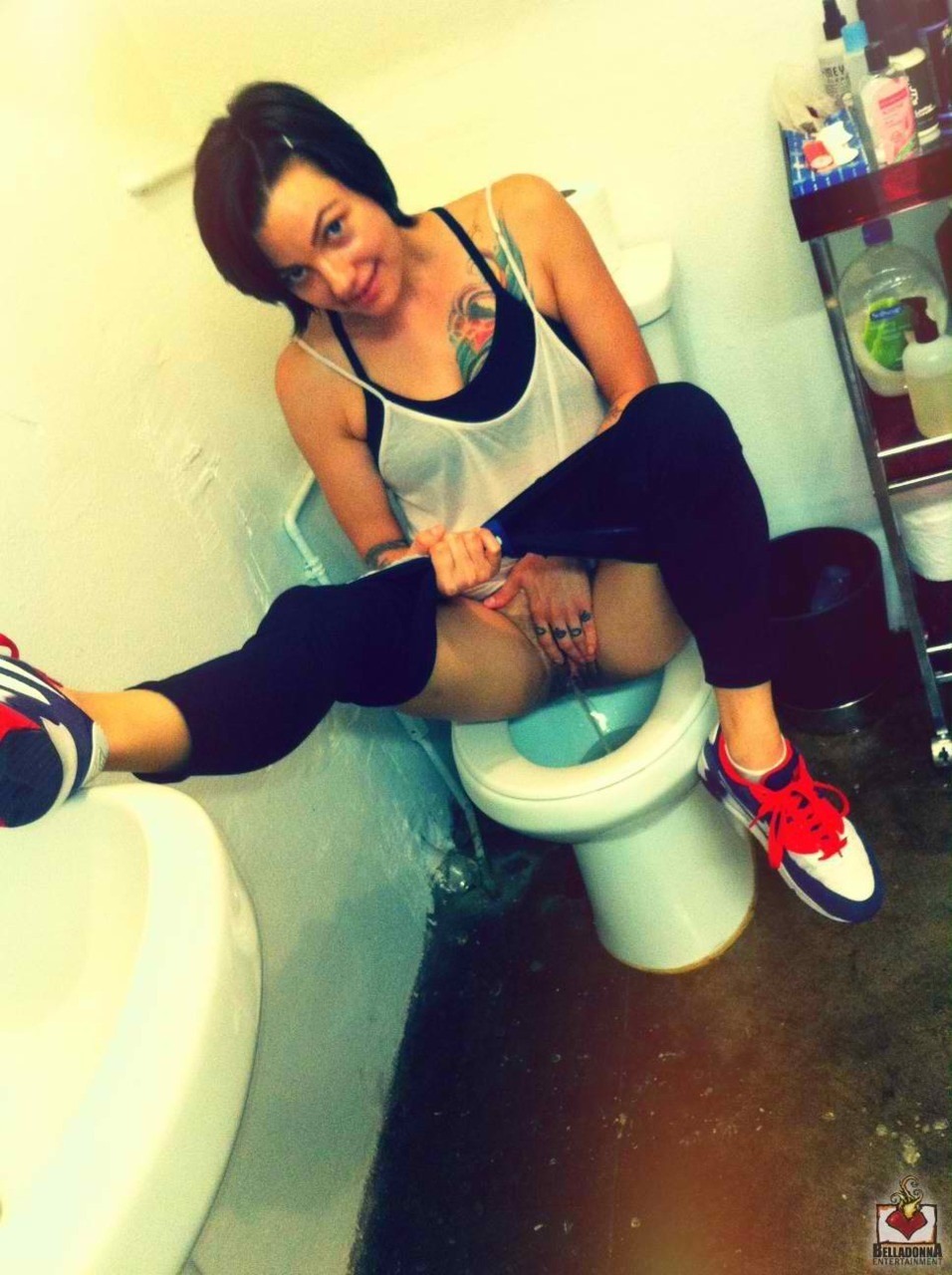 goldenthronegirls:  Belladonna collection 1: a true toilet girl pee slut!