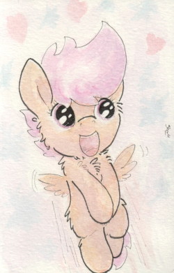 slightlyshade:  Leap for joy, little Scoots!  &lt;3!