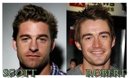 Do you think these guys look very much like each other? Robert of iZombie has better body but Scott 