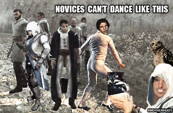 thedugongolauniverse:  HAHAHAHAHAH move that ass Ezio!!! x°°°°°° *rollsonthefloor*