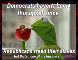 squided:  squided: middidg77:  guns-and-humor:  Remember! Democrats believed blacks were not human and the constitution did not apply to them!!!!!! Republicans fought like hell they were human and had the same constitutional rights as human beings and