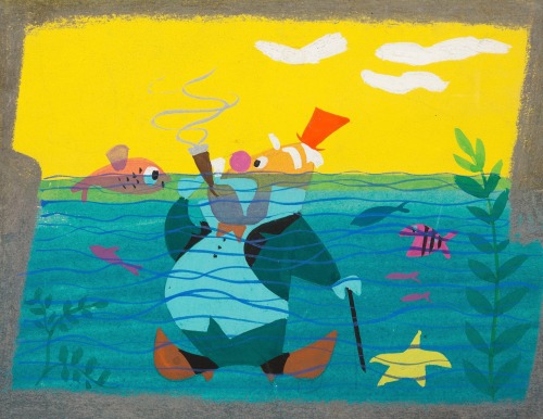 Mary Blair Concept Paintings Alice In Wonderland (1951)