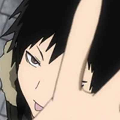 almurz:  tsukimori:  almurz:  izaya showing (off) his tongue. i felt the need to do it.    OK! 