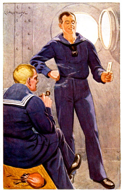   “Sailors” by Gunther Nagel, 1910  
