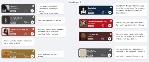 "i Know You Have A Short Attention Span So Instead Of Making You A Playlist I Made You This"