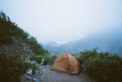 annaehrgott:  Snowpeak Tent on the Big Sur Coast