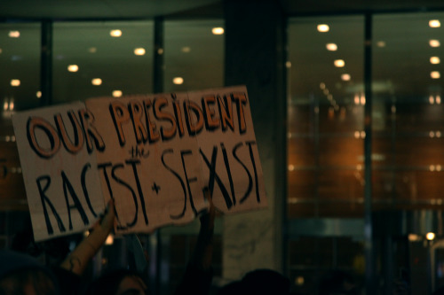 julesdassin:  #TrumpProtest in New York City. 9th November 2016 