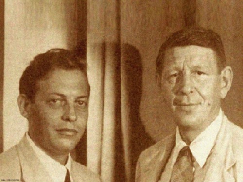 W.H. Auden & Chester KallmanA great poet, Auden fell for a fan of his work. Chester Kallman was 