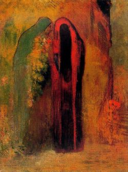 art-and-fury:  Two Veiled Personages - Odilon