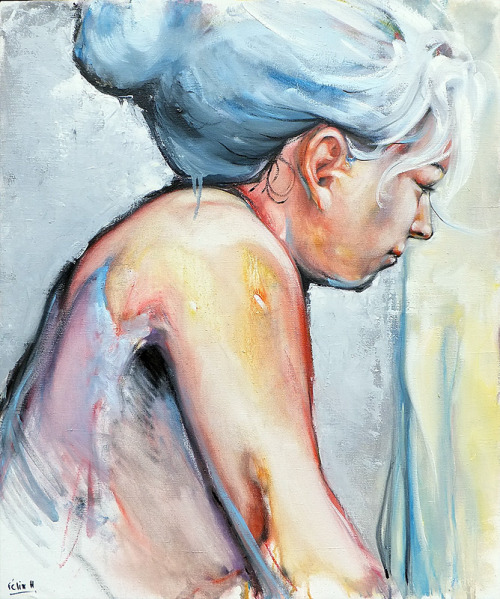 crossconnectmag:  Submission  The Painting of  Felix Hemme Félix was born in France in 1976. He started his research on acrylic in 2000 while still working as a designer. In 2010 he decided to dedicate his life to painting and followed the teachings