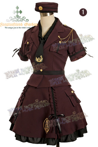 vegraptor:  this-is-my-tumblur-brah:  military Lolita  I’ve reblogged this before,