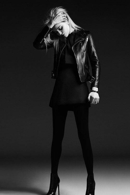 strangelycompelling:Model - Sky FerreiraCollection - Saint Laurent Pre-Fall 2013SC | SC on Facebook