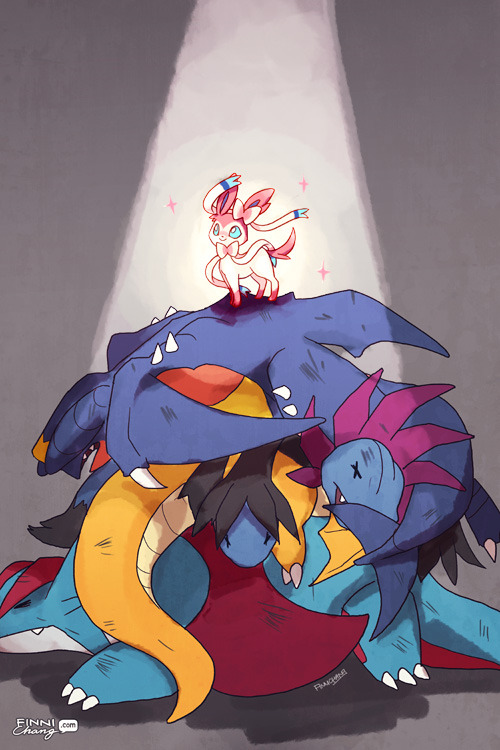 pokemon-fans:  Fairy beats Dragonpokemon-fans.tumblr.compokemonfans.net 