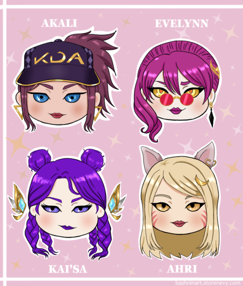 alicyana: ✨K/DA CHARMS PRE-ORDER✨ ARE YOU READY FOR THIS?K/DA acrylic charms, 2 inches, glossy finis