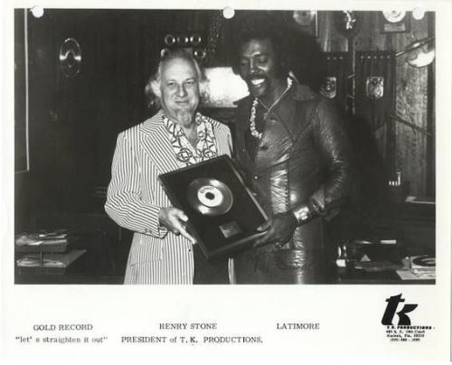 Henry Stone, founder of TK Records and one of disco’s biggest backers died this past Thursday 