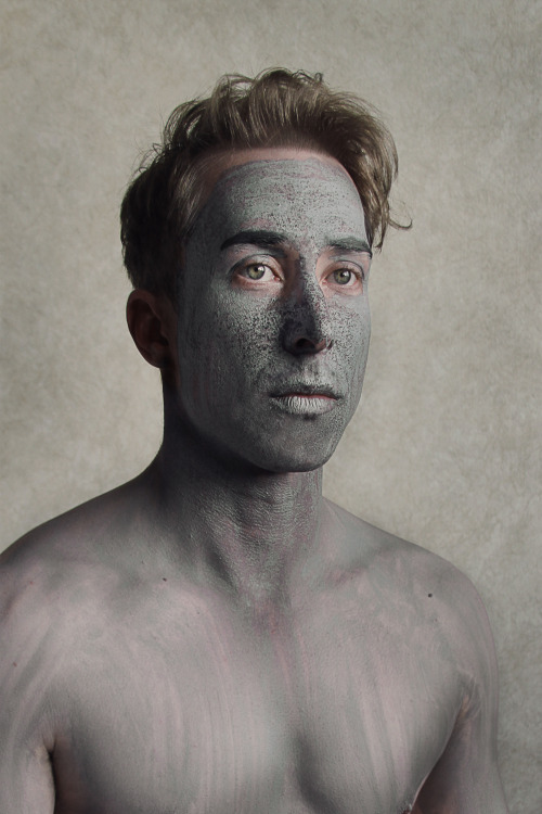 delaneyallen: An Attempt To Fit In (Minnikahda Park mud, clay, toothpaste, food coloring), 2013. Th